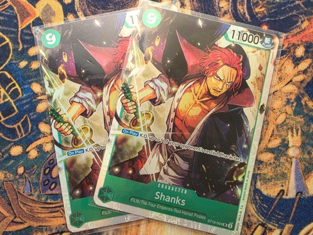 Bandai Carte collezionabili: One Piece Shanks 2x – Usato da Genestrerio venduto da AM_98